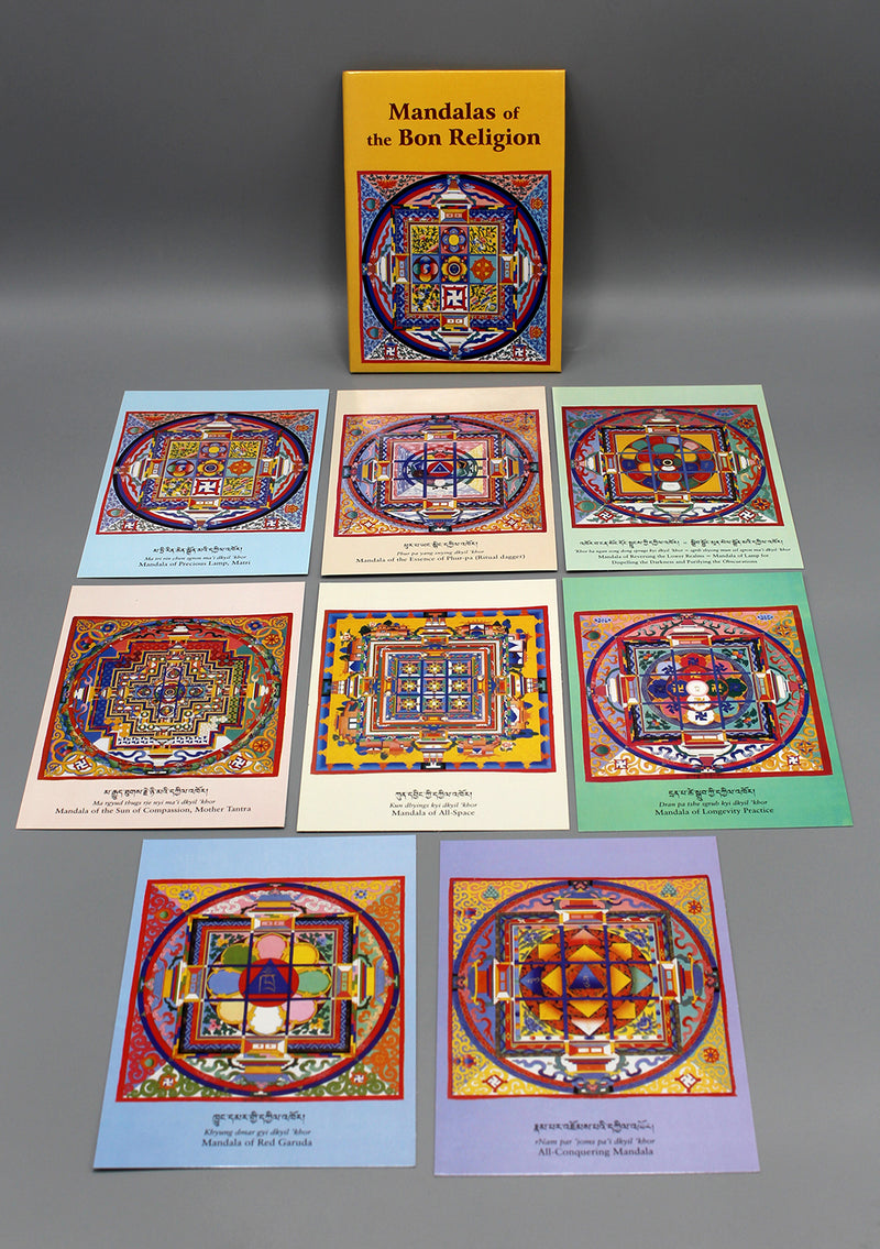8 Packs of Mandalas of the Bon Religion