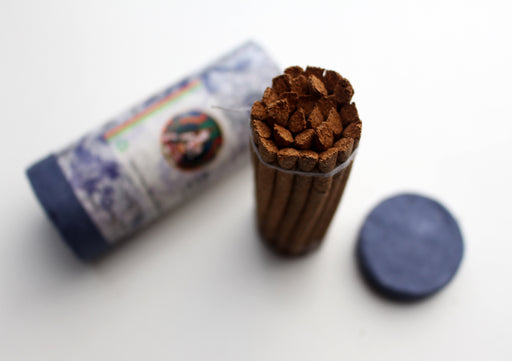 White Tara Mini Tibetan Tube Incense Sticks - nepacrafts