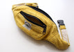 Yellow Hemp Fanny Pack, Hemp Waist Utility Belt, Hemp money bag - nepacrafts