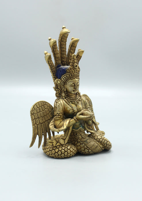 Naga Kanya Serpent Goddess Statue 5.5"