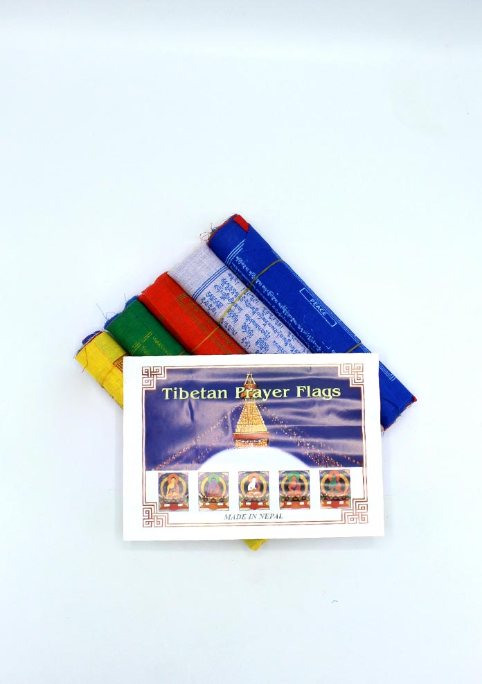 Tibetan Prayer Flags Cotton Gift Set Medium