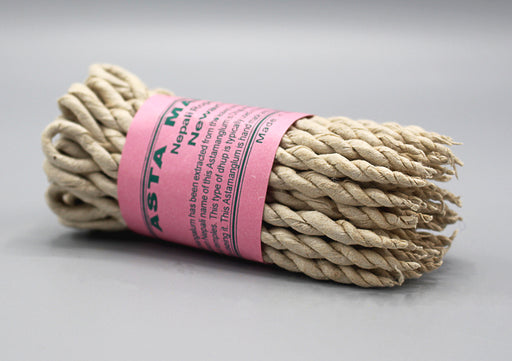 Asta Mangal Auspicious Rope Incense - nepacrafts