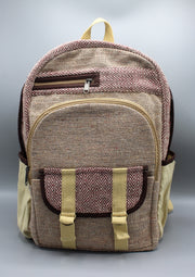 Eco Friendly Handmade Travel Hemp Rucksack - nepacrafts