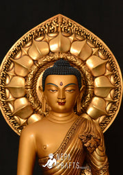 Exclusive Shakyamuni Buddha Masterpiece Statue - nepacrafts