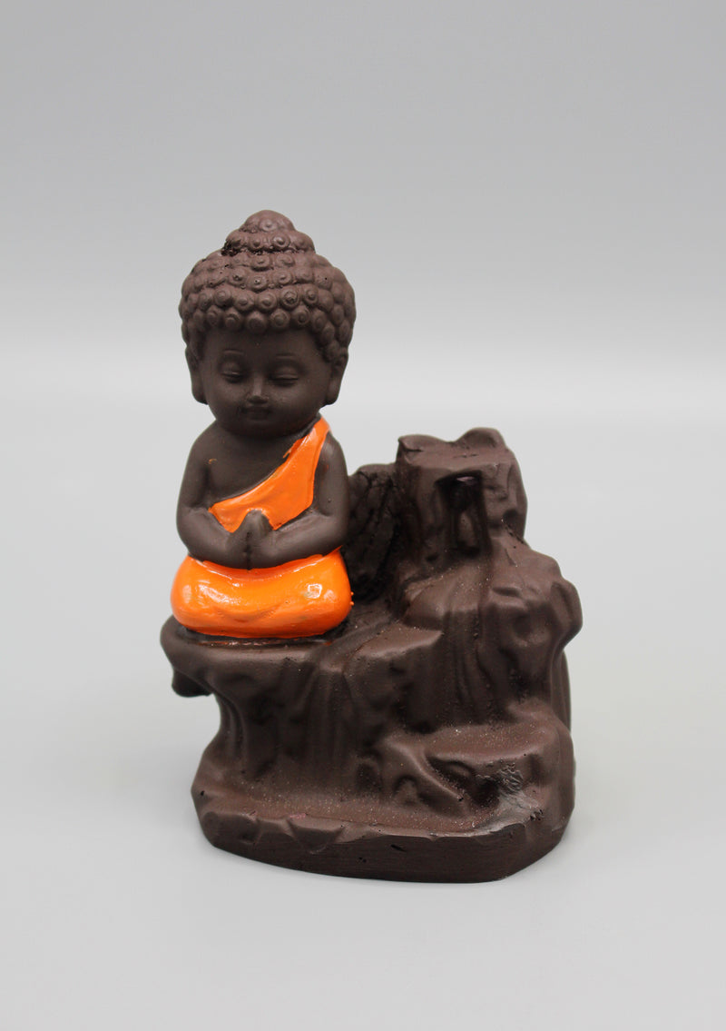 Buddha Waterfall Backflow Incense Burner - nepacrafts