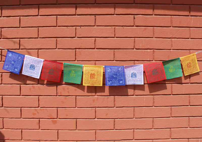 Five Rolls of Tibetan Deities Mini Prayer Flags