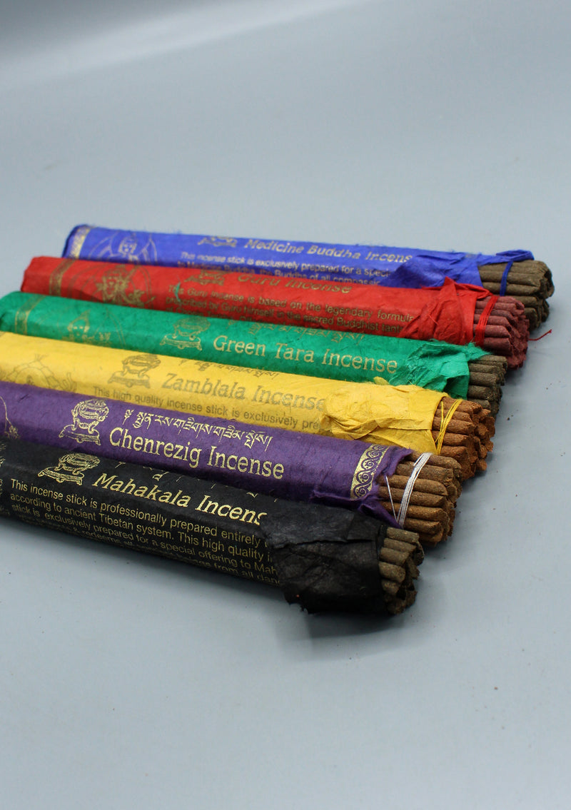 Six Deities High Quality Himalayan Tibetan Incense  Gift Set