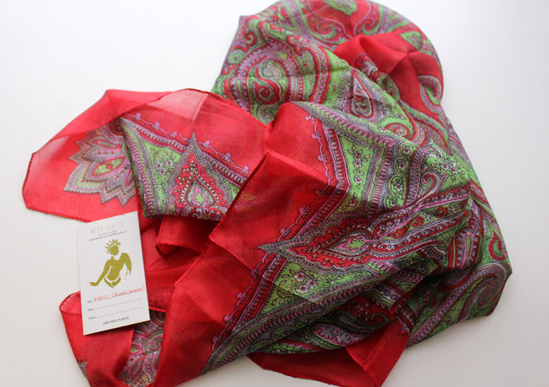 Stylish and Cool Summer Bandanas Floral Printed Women Scarves - nepacrafts