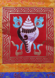 Tibetan Lukcy Symbol Wall Hanging Banner - nepacrafts