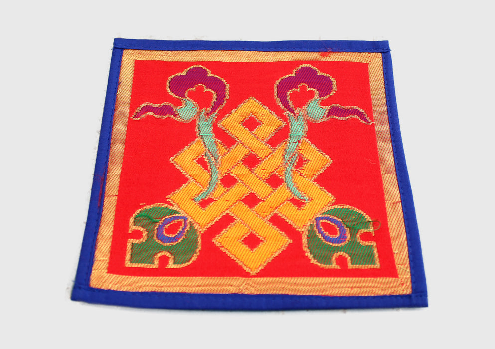 Endless Knot Brocade Fabric Table Cloth/Altar Cloth