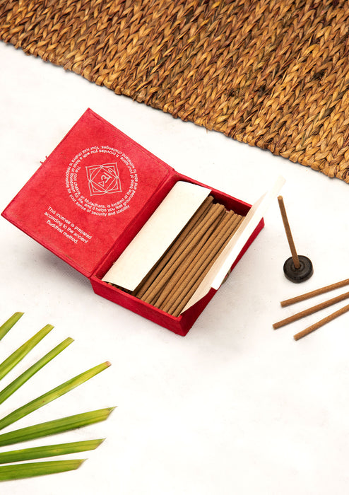 Root Chakra Nag Champa Tibetan Incense Gift Box