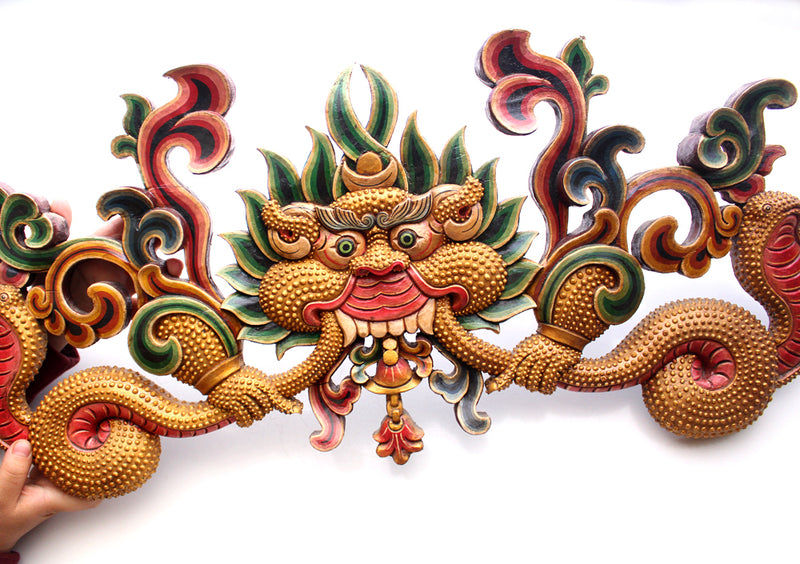 Handcrafted Cheppu Wooden Wall Hanging - nepacrafts