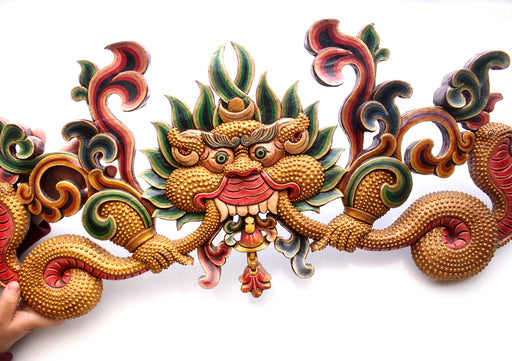 Handcrafted Cheppu Wooden Wall Hanging - nepacrafts