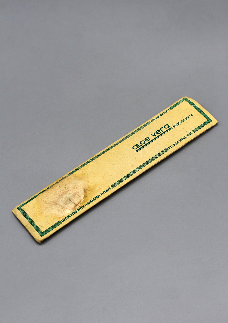 Aloe Vera Flora Incense Sticks Set of 10