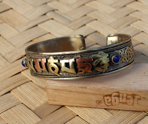 Tibetan Om Mani Dragon Bracelet