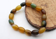 Amber Beads Unisex stretchable Bracelet, Yoga and Meditation Bracelet - nepacrafts