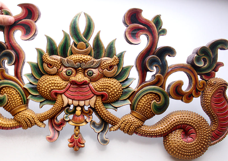 Handcrafted Cheppu Wooden Wall Hanging - nepacrafts