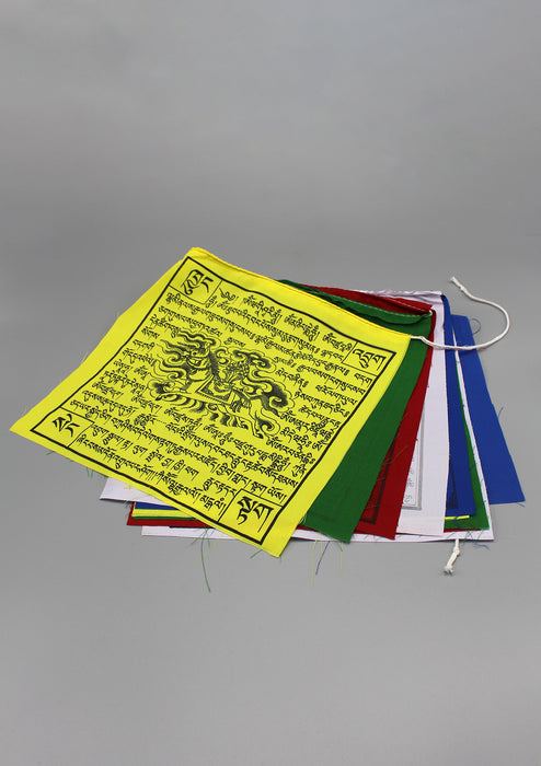 Original Windhorse Mixed Deity Tibetan Prayer Flags