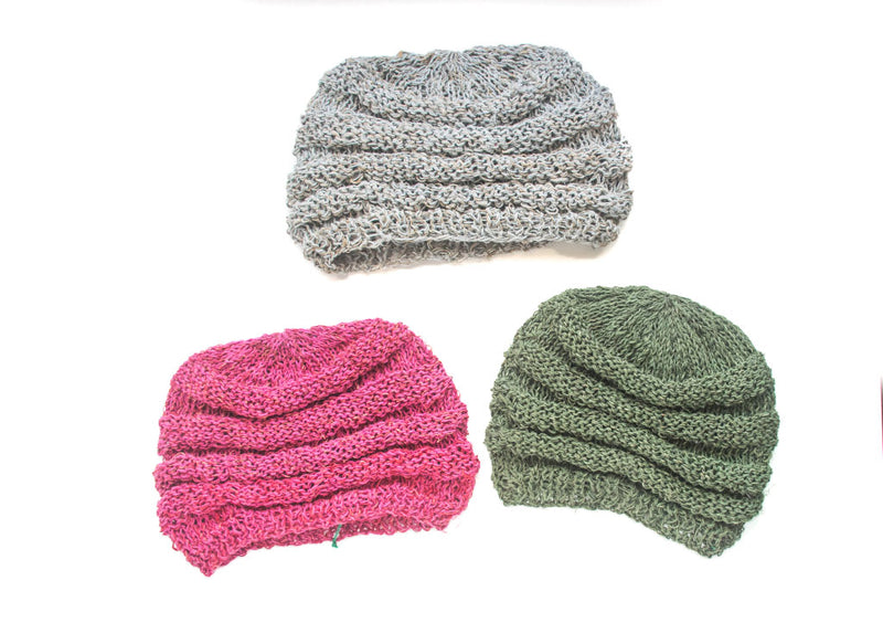 Eco Friendly and Earthy Hemp Beanie, Unisex Hemp Hat - nepacrafts
