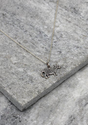 Nepalese Himalayan Yak Sterling Silver Pendant - nepacrafts