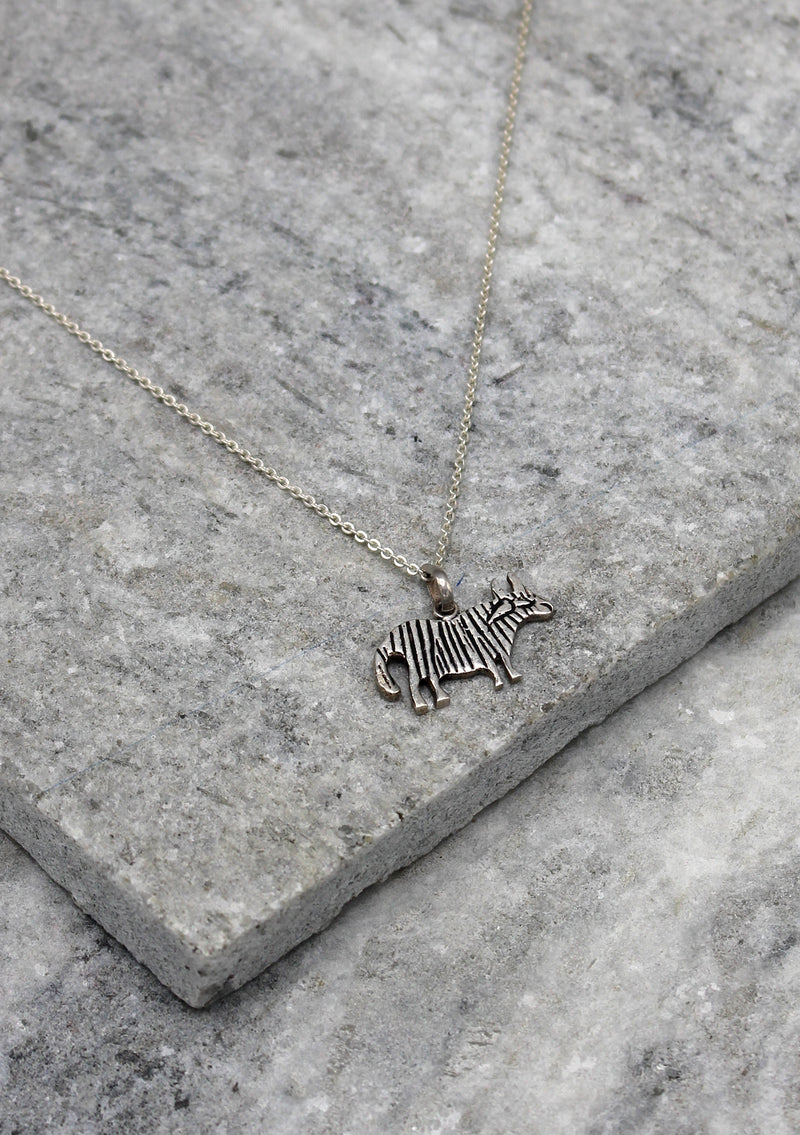 Nepalese Himalayan Yak Sterling Silver Pendant - nepacrafts