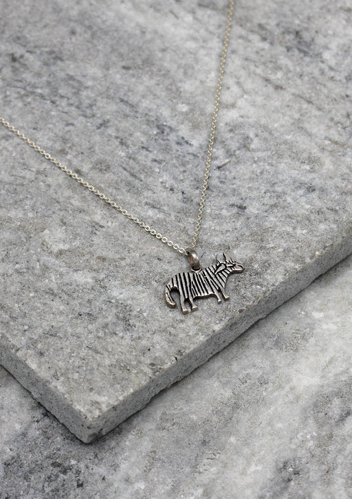 Nepalese Himalayan Yak Sterling Silver Pendant - nepacrafts