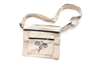Buddha Eyes Printed Cotton Side Carry Bag - nepacrafts