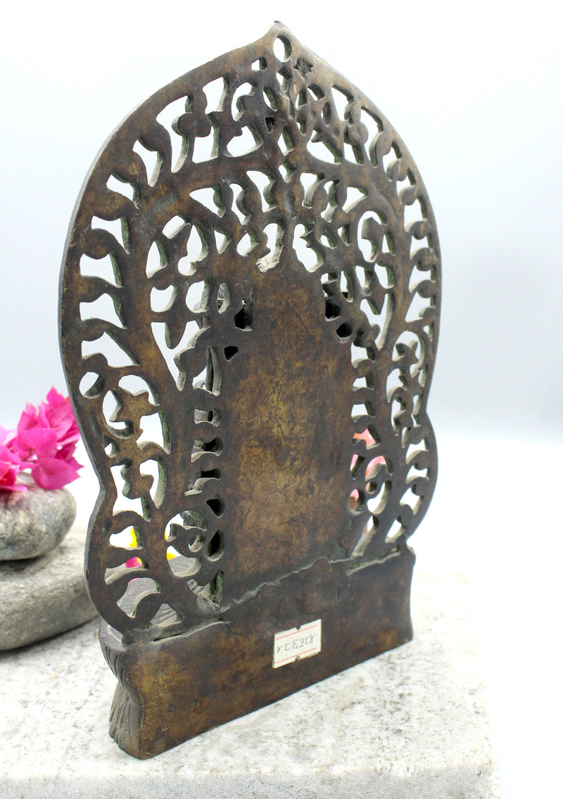 Copper Oxidized Ganesha Statue