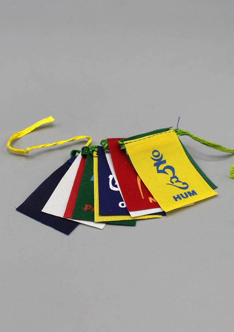 Om Mani Baby Velvet Prayer Flags