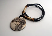 Handcrafted Bone Pendants Necklace-Capricorn - nepacrafts