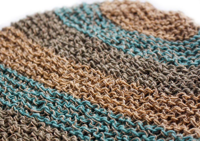 Classic Blue and Gray Mulicolor lining Hemp Cap, Hemp Unisex Beanie - nepacrafts