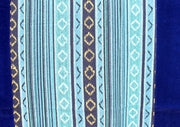 Handmade Thick Multicolor Bhutanese Woven Fabric Cotton Door Curtain - nepacrafts