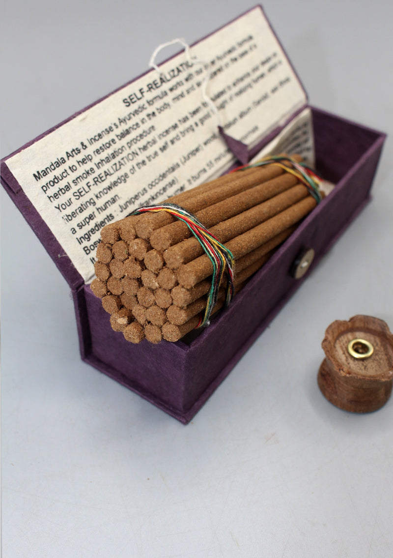 Smoke - Therapy Himalayan Juniper with Many Herbs Self Realization Incense