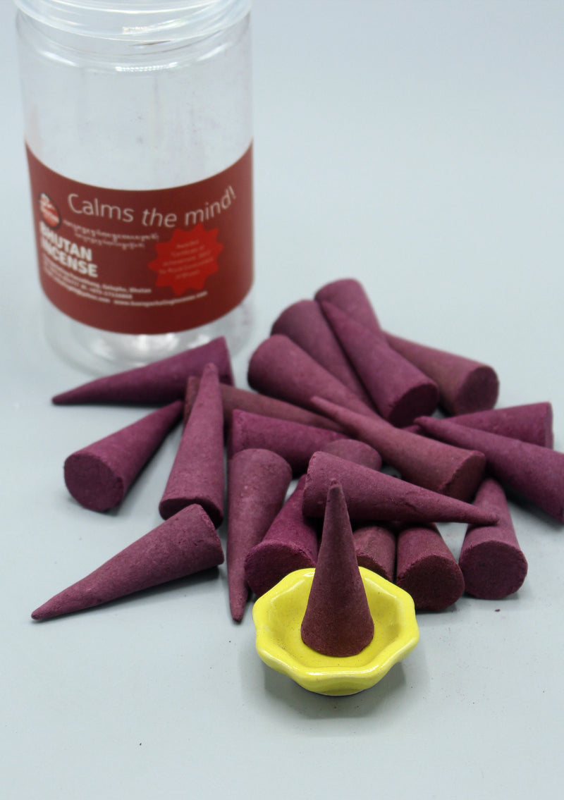 Keungacholing Bhutan Red Cone Incense