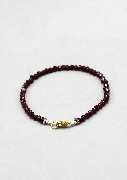 Charming Garnet Women's Bracelet