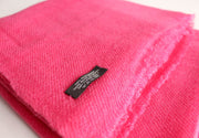 Pure Pashmina Shawl-Royal Pink - nepacrafts