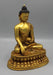 Shakyamuni Buddha Statue Fully Gold Plated - nepacrafts