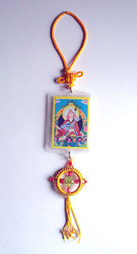 Guru Padmasambhava Car Hanging Protection Amulet - nepacrafts