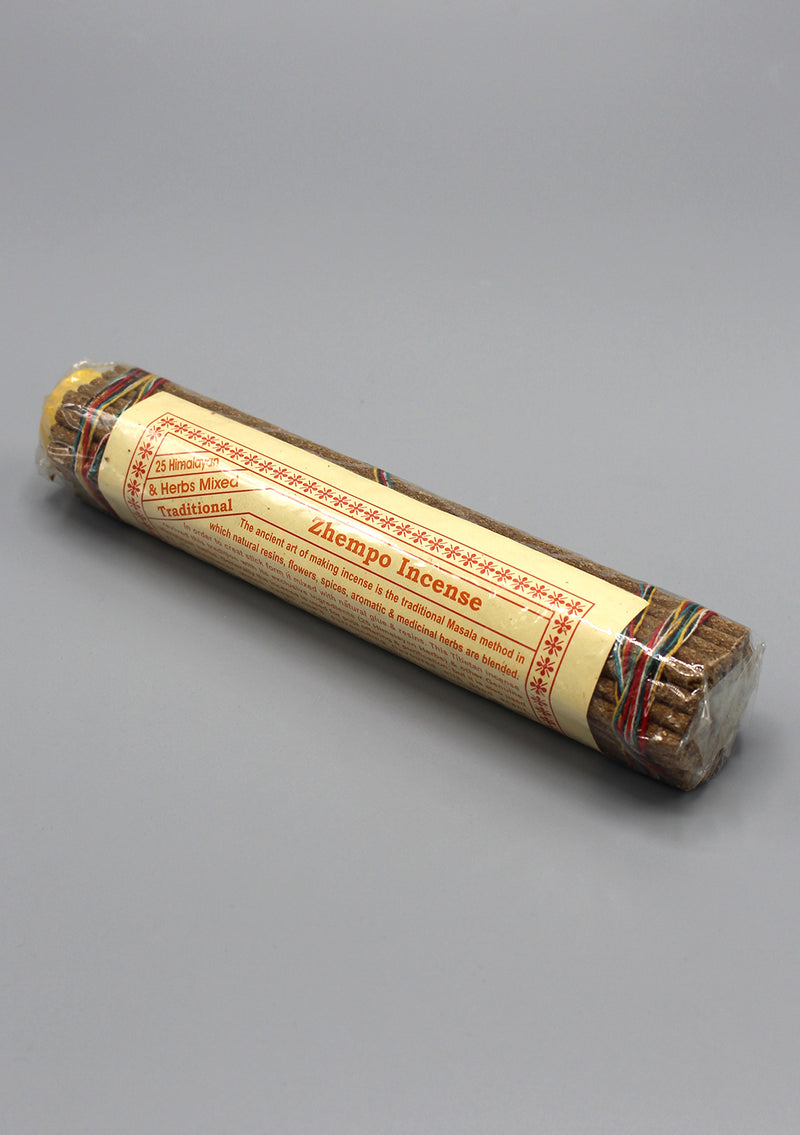 Himalayan Herbs Mixed Zhempo Tibetan Incense