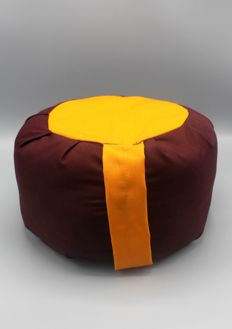Cotton Round Zafu Meditation and Yoga Cushion - nepacrafts