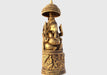 Elaborately Carved Brass Ganesha Statue ST395 - nepacrafts