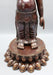 Copper Oxidized Standing Buddha Statue 25" - nepacrafts