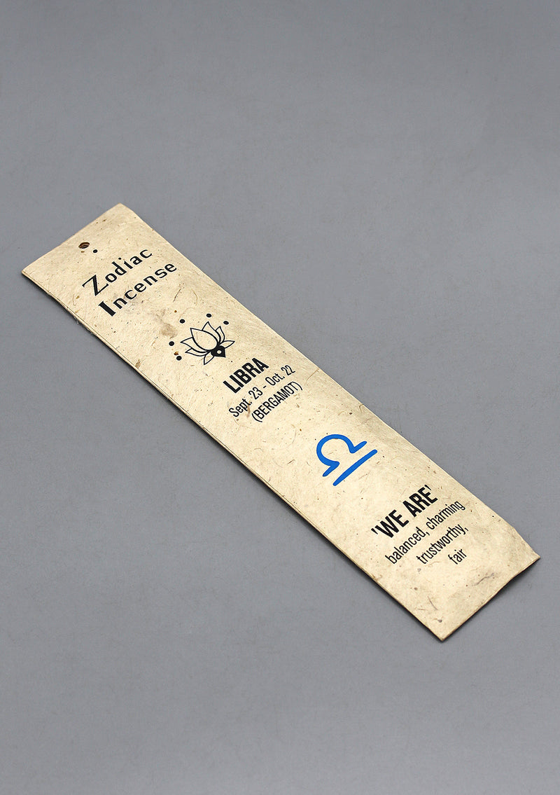 Bergamot Libra Zodiac Incense