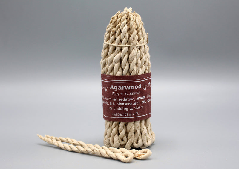 Agarwood Rope Incense - nepacrafts