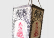 Amoghasiddhi Buddha Printed Lokta Paper Lamp Shade - nepacrafts