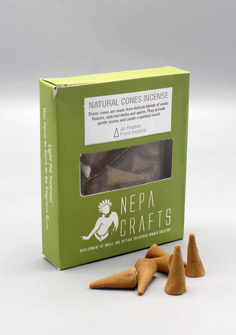 Frank Cone Incense Gift Box- Handmade by NepaCrafts