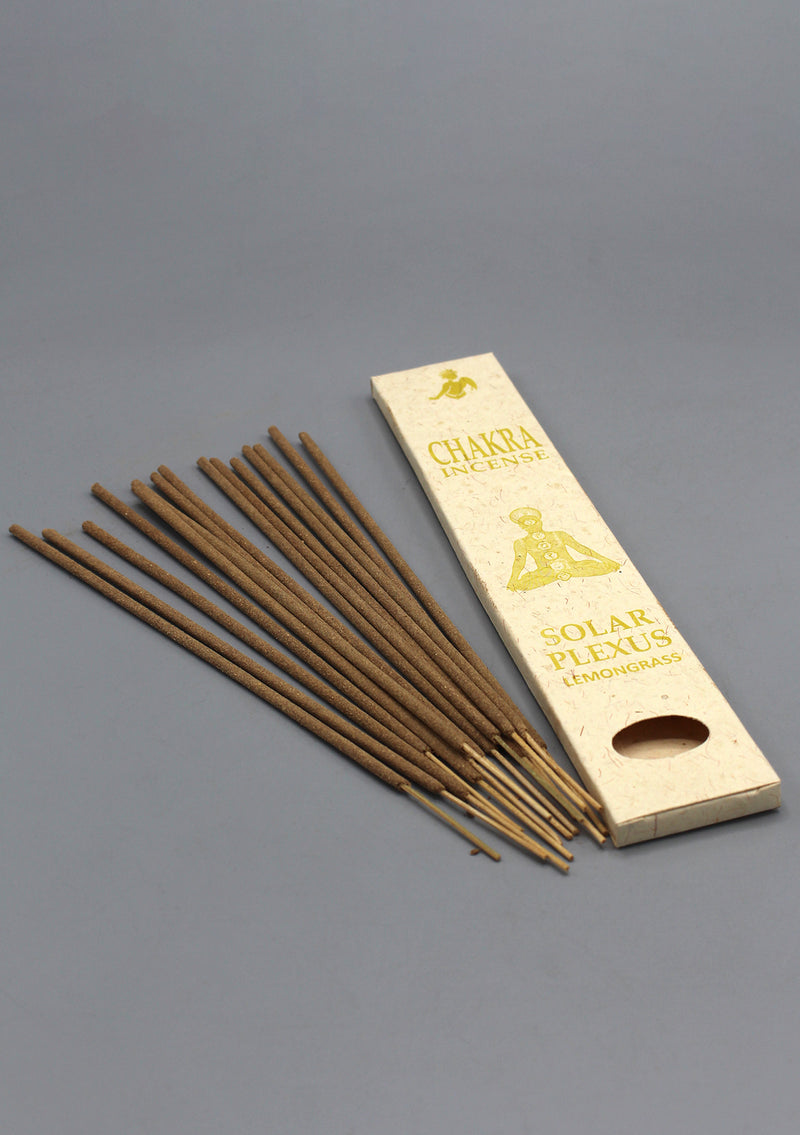 Solar Plexus Lemongrass Chakra Incense