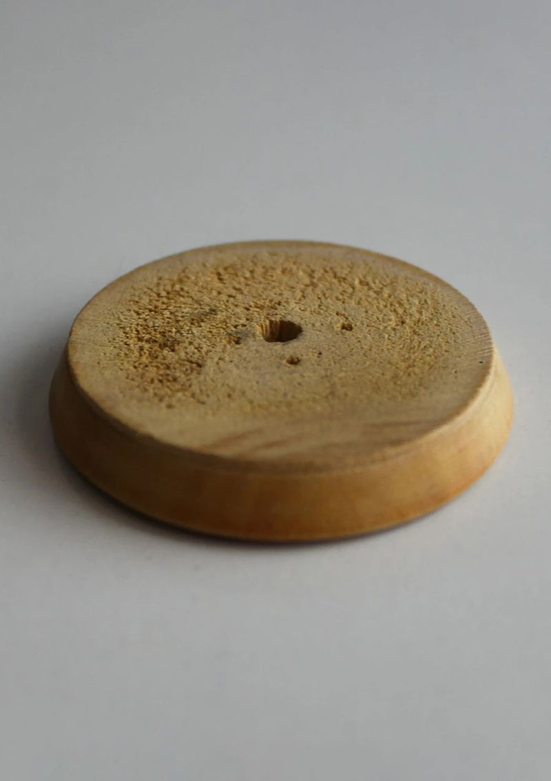 Small Plain Wooden Incense Burner