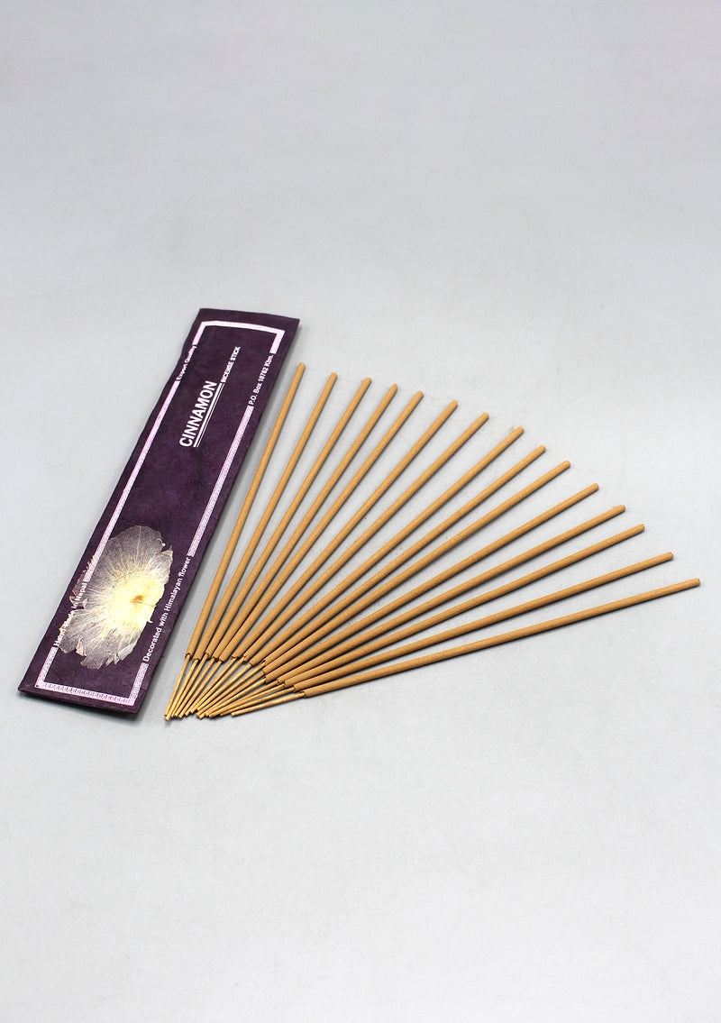 Cinnamon Flora Incense Sticks Set of 10