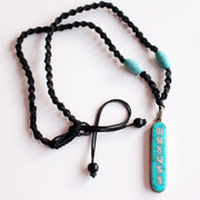 Om Mani Turquoise Pendant - nepacrafts